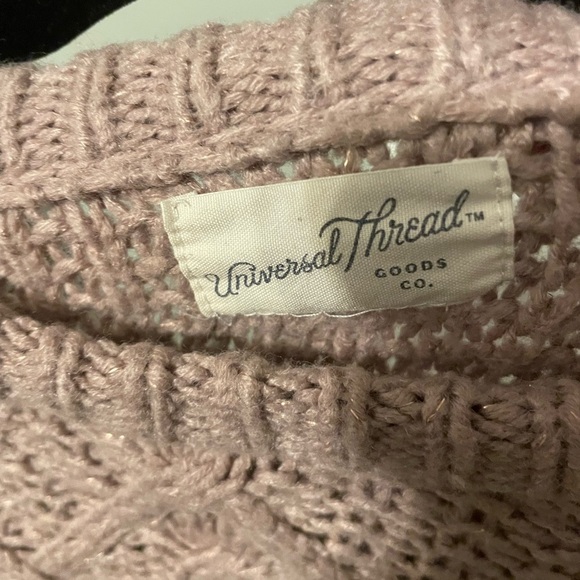 Universal Thread Chunk Cable Knit Sweater EUC - Picture 3 of 4